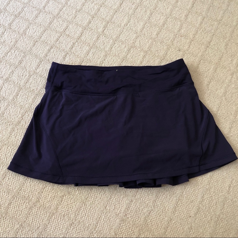 Purple lululemon shirt with pleats